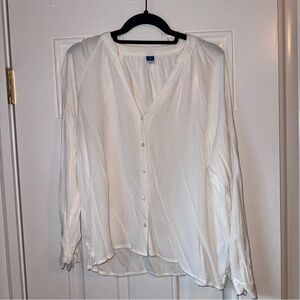 Old Navy White Women's Blouse